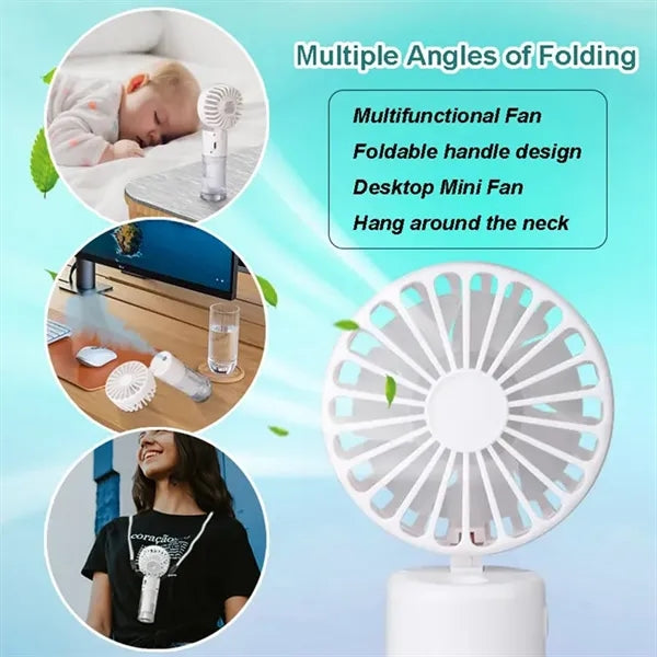 Portable Handheld Misting Fan