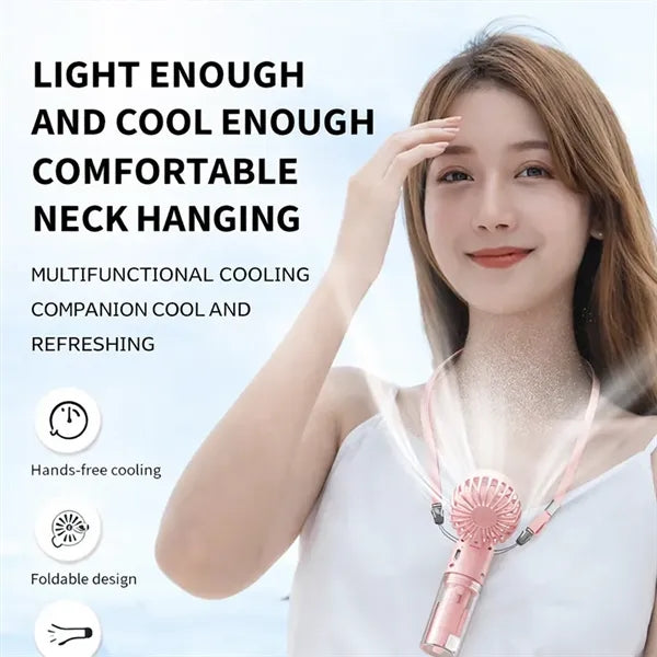 Portable Handheld Misting Fan