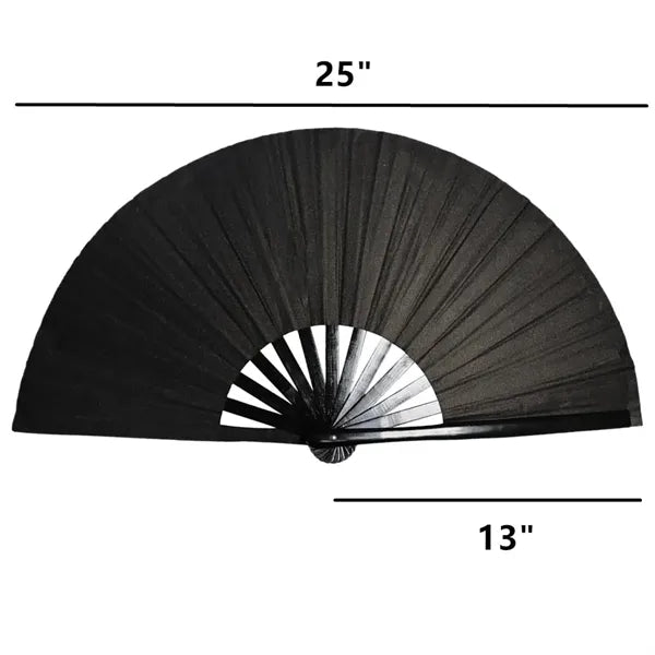 Holographic Laser Colors Hand Fan
