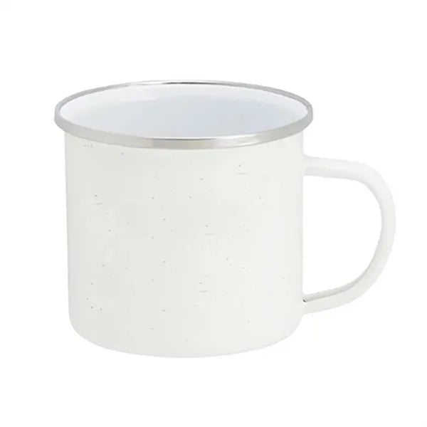 12oz Enamel Camping Mugs Heavy-Duty Steel Rustproof