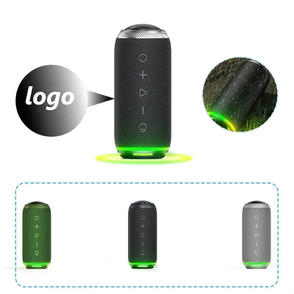360 Stereo Waterproof Wireless Bluetooth Speaker