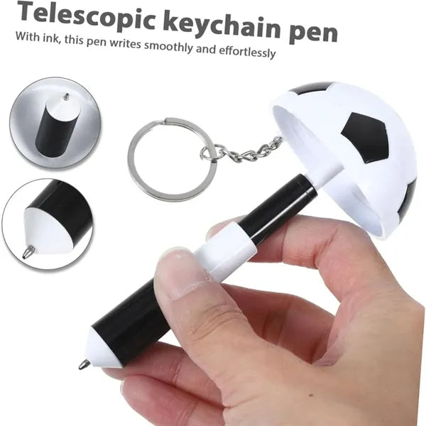 Novelty Sports Soccer Retractable Gel Pens for Blue ink