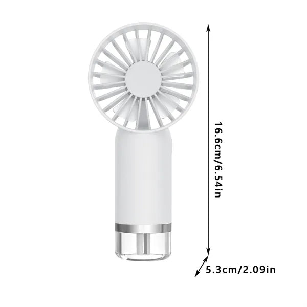 Portable Rechargeable Handheld Mist Fan