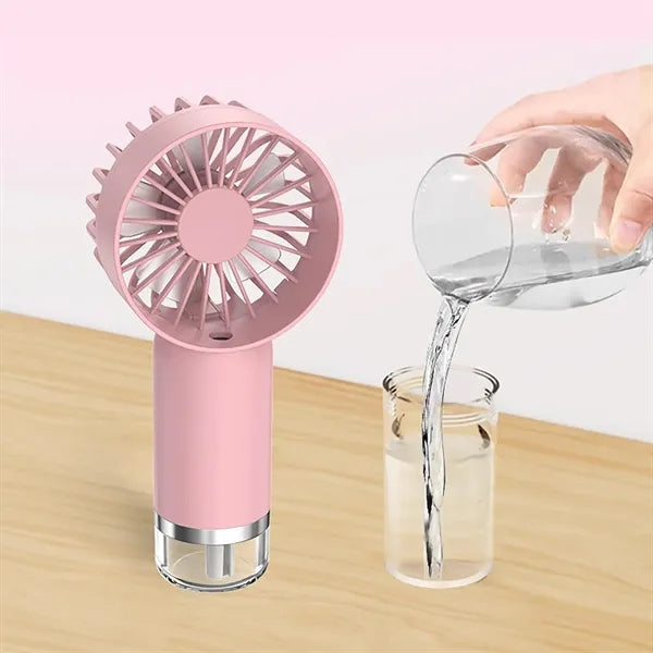 Portable Rechargeable Handheld Mist Fan