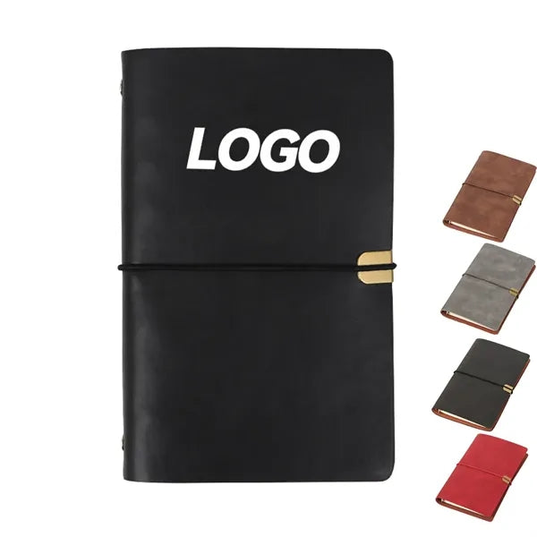 Vintage Leather Refillable A6 Notebook