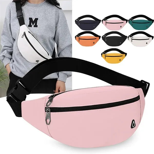 Unisex Fanny Pack Lightweight Travel Sports Waist Bag