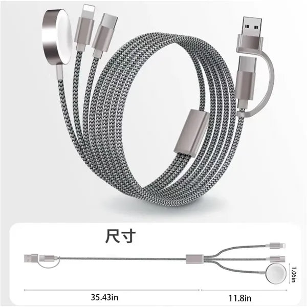 3in2 Multi Charging Cable For Watch Charger