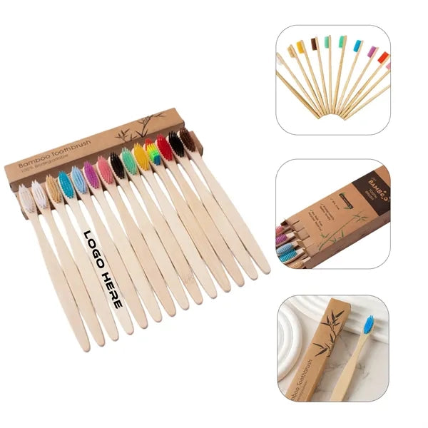 Biodegradable Ecofriendly Bamboo Toothbrush With Case