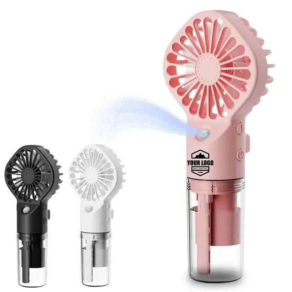 2 in1 Portable Handheld Misting Fan