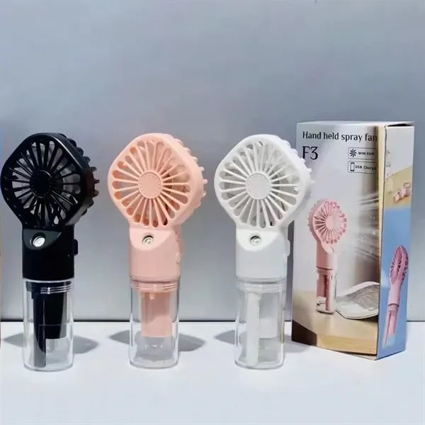 2 in1 Portable Handheld Misting Fan