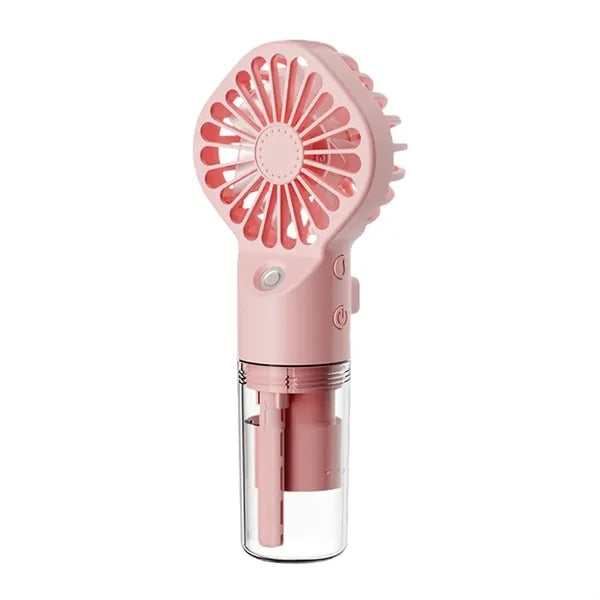 2 in1 Portable Handheld Misting Fan