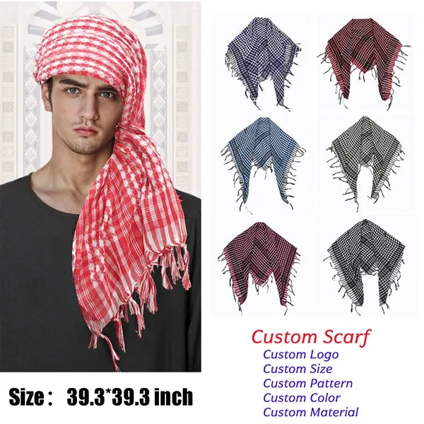 Fashion 39.3-inch Square Polyester Scarf Bandana