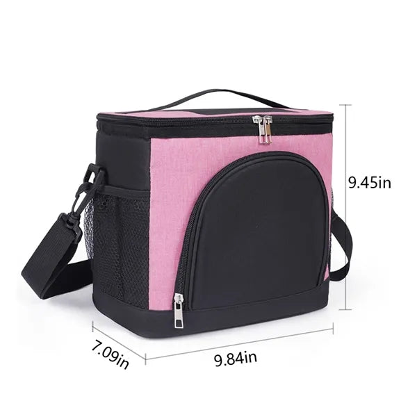 Large picnic hiking beach cooler tote insulated lunch bag