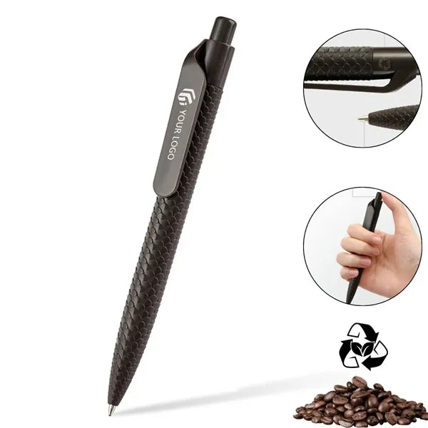 Office school supplies gift eco-friendly coffee grounds pen