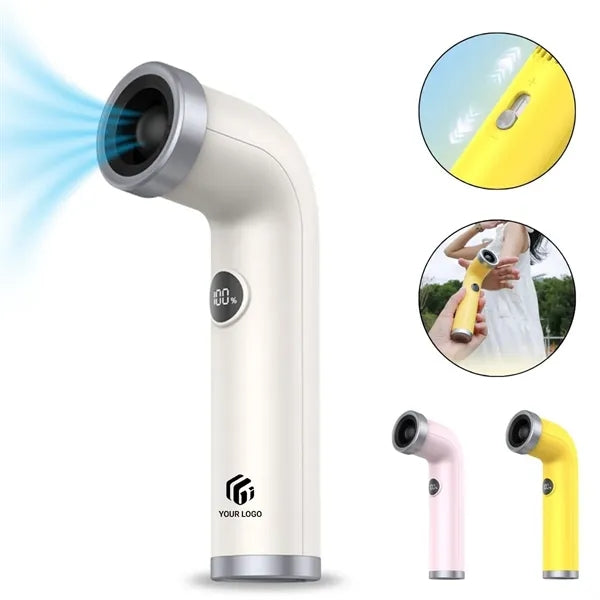 High-speed turbo cooling portable mini travel handheld fan