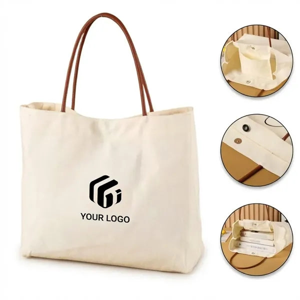 Multipurpose travel shopping large capacity tote canvas bag