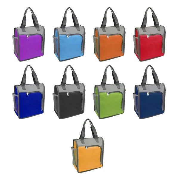 Small Oxford Insulated Lunch Bag Cooler 10.2"x8.7"x4.7"