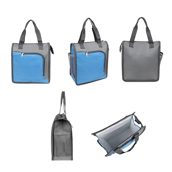 Small Oxford Insulated Lunch Bag Cooler 10.2"x8.7"x4.7"