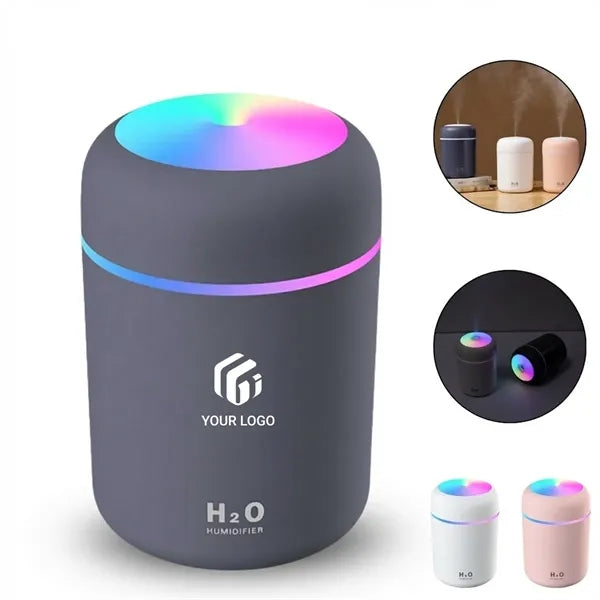 Home car colorful light portable quiet mini humidifier