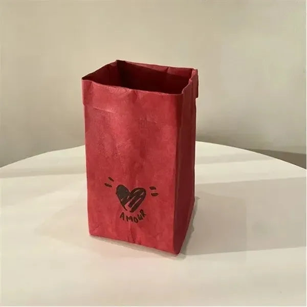 Washable Kraft Paper Grocery Bag