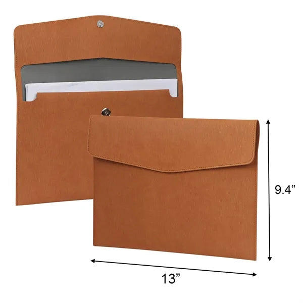 A4 Leather Document Pouch