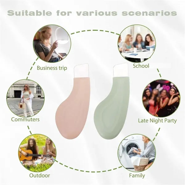 Portable Handheld Skin Scrubber Face Spatula Pore Cleaner