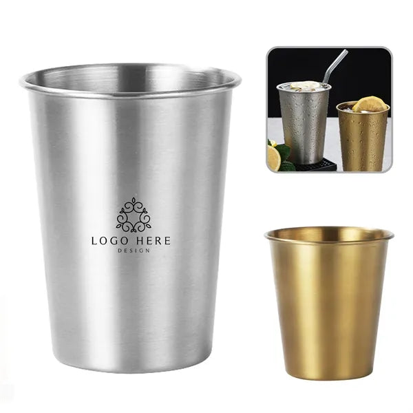 15 Oz Stainless Steel Pint Cup