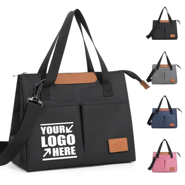 Triangle Lunch Bag Multifunctional Crossbody Insulated