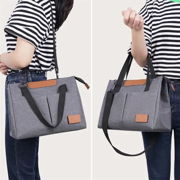 Triangle Lunch Bag Multifunctional Crossbody Insulated