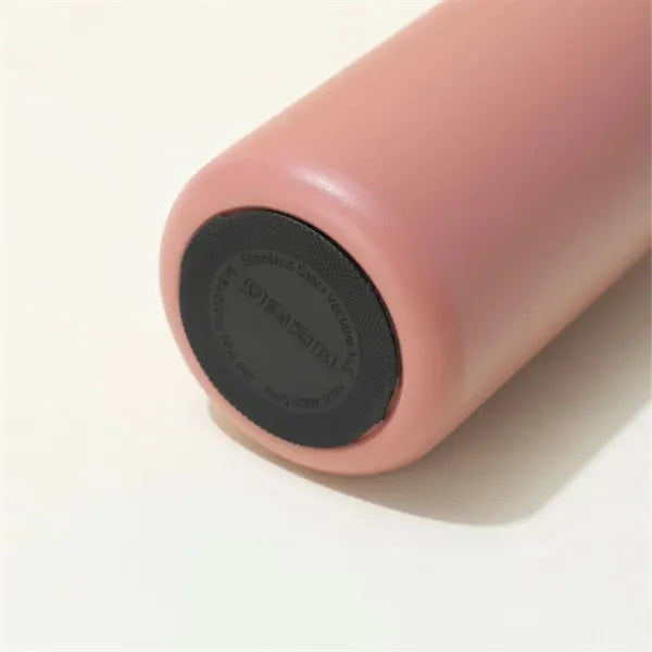 16oz Stainless Steel Vacuum Mug Sleek Design Portable Handle