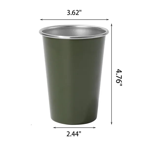 17 oz Hammered Stainless Steel Beer Mug