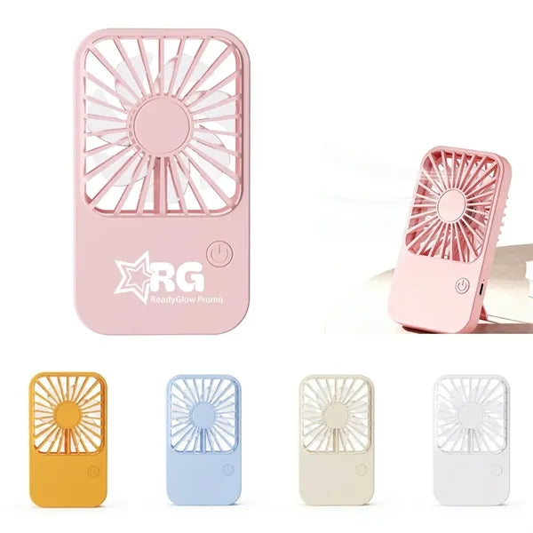 Portable Mini Handheld Desk Fan with Stand