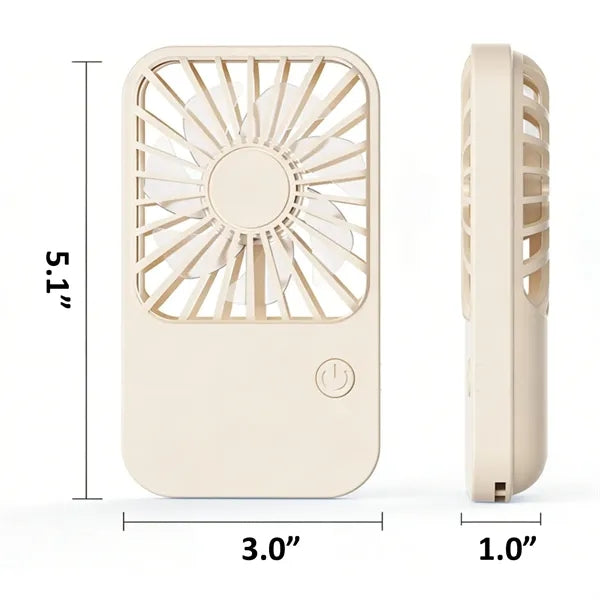 Portable Mini Handheld Desk Fan with Stand