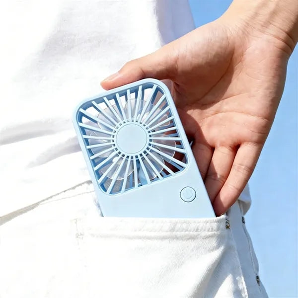 Portable Mini Handheld Desk Fan with Stand
