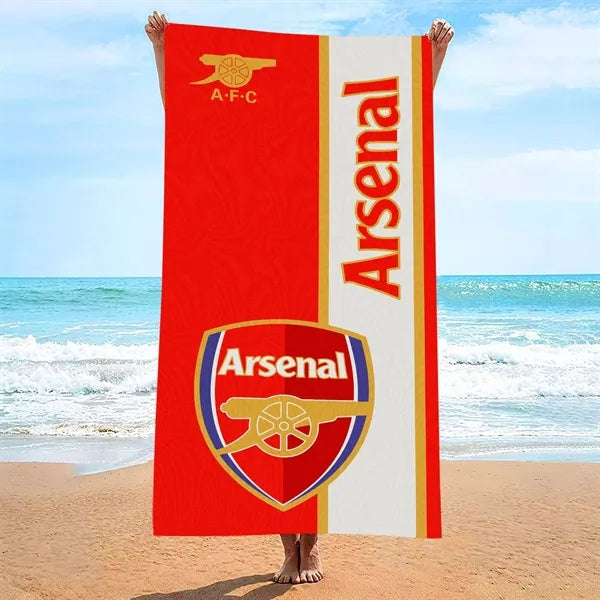 30" x 60" Full-Color Sublimated Microfiber Beach Towel