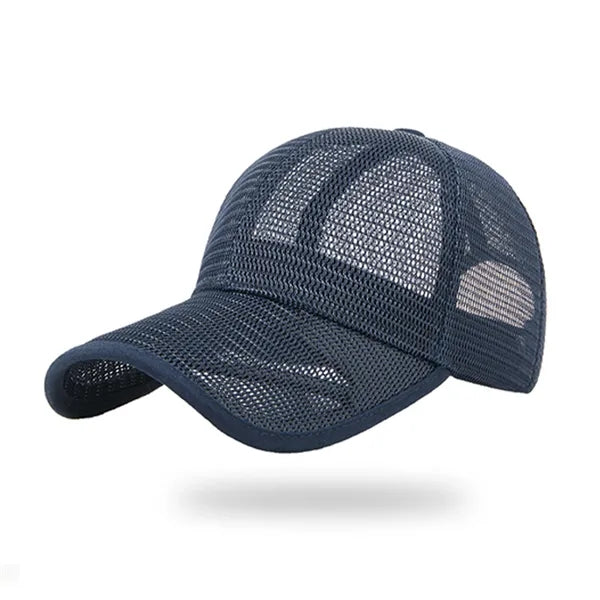 Mesh baseball cap