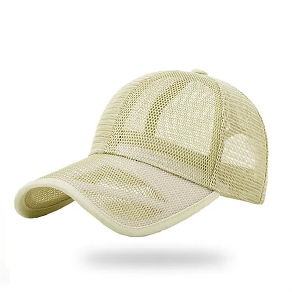 Mesh baseball cap