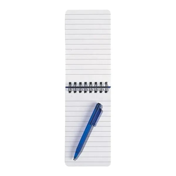 Mini Small Pocket Spiral Notebook Wth Pen Holder