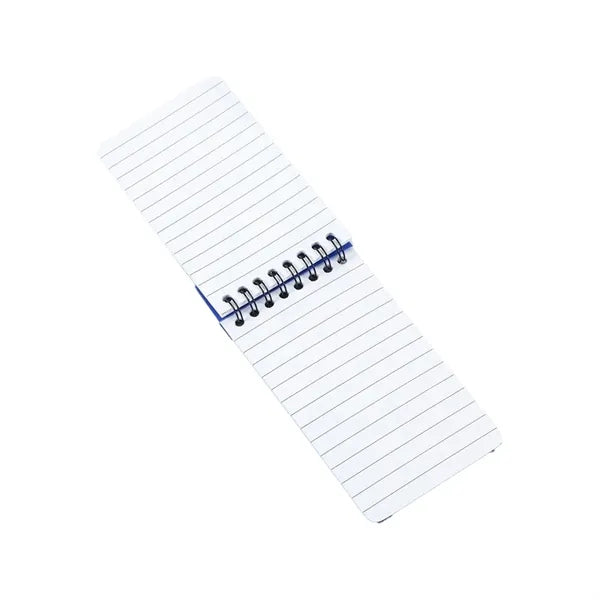 Mini Small Pocket Spiral Notebook Wth Pen Holder