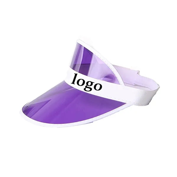 Unisex Clear Sun Visor Hat