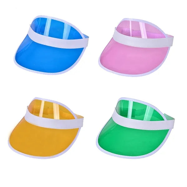 Unisex Clear Sun Visor Hat