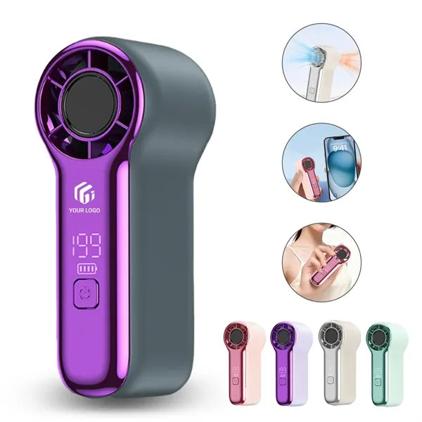 Outdoor travel mini portable high speed turbo handheld fan
