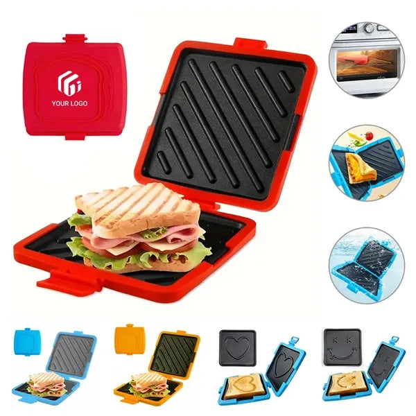 Versatile cooking breakfast microwave toastie sandwich maker