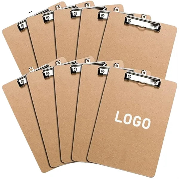 A4 Wooden Clipboard Natural for Brand Promo Gift Campaign