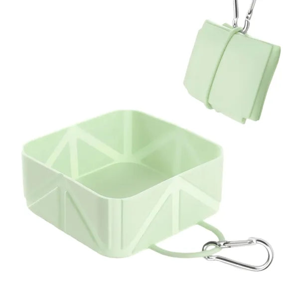 Travel Collapsible Cat Dog Water Food Bowl
