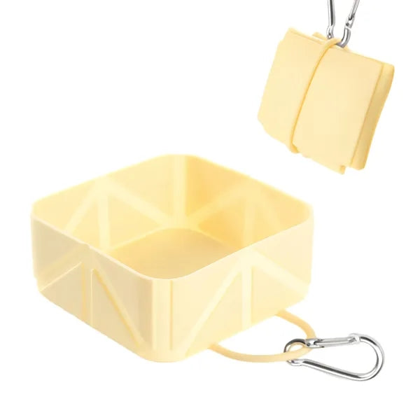 Travel Collapsible Cat Dog Water Food Bowl