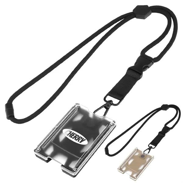 Adjustable Lanyard Badge Holder
