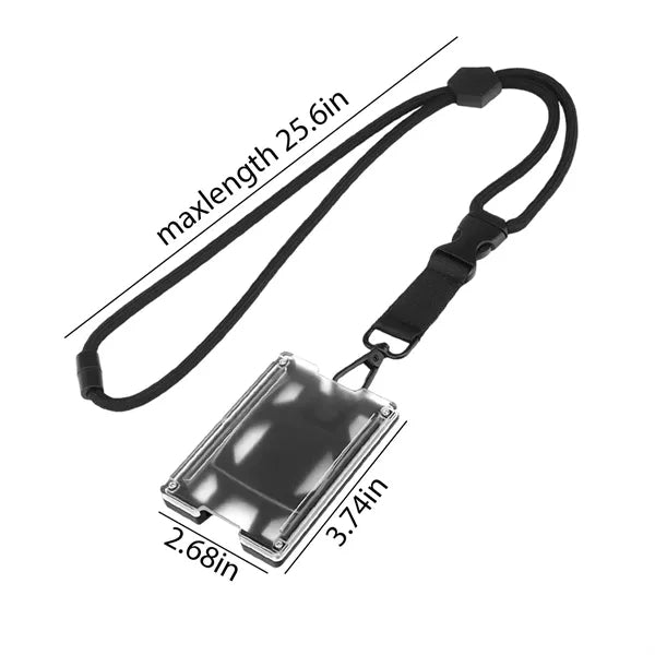 Adjustable Lanyard Badge Holder