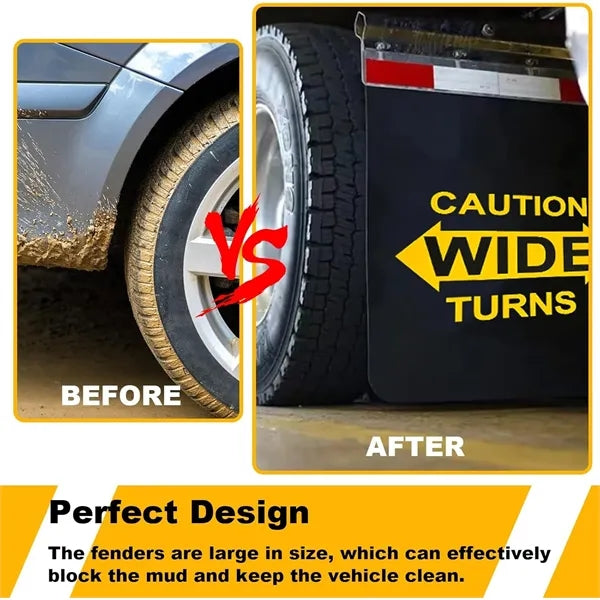 Mud Flaps for Semi Trucks 24''x36''_PolyRubber