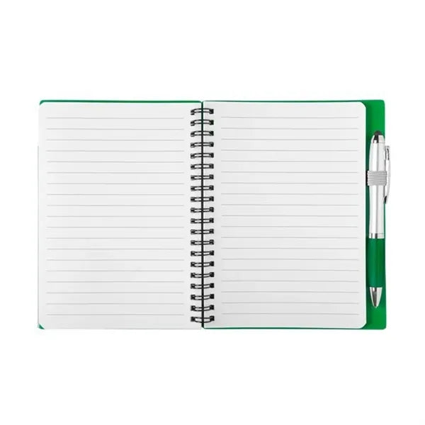 School office durable spiral notebooks with front pocket